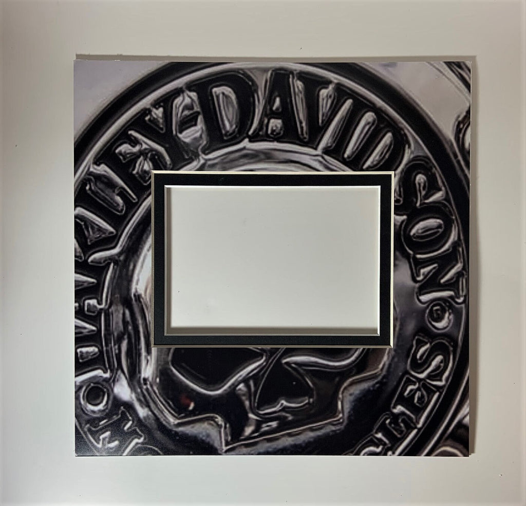 Motorcycle Engine Double Layer Photo Mat