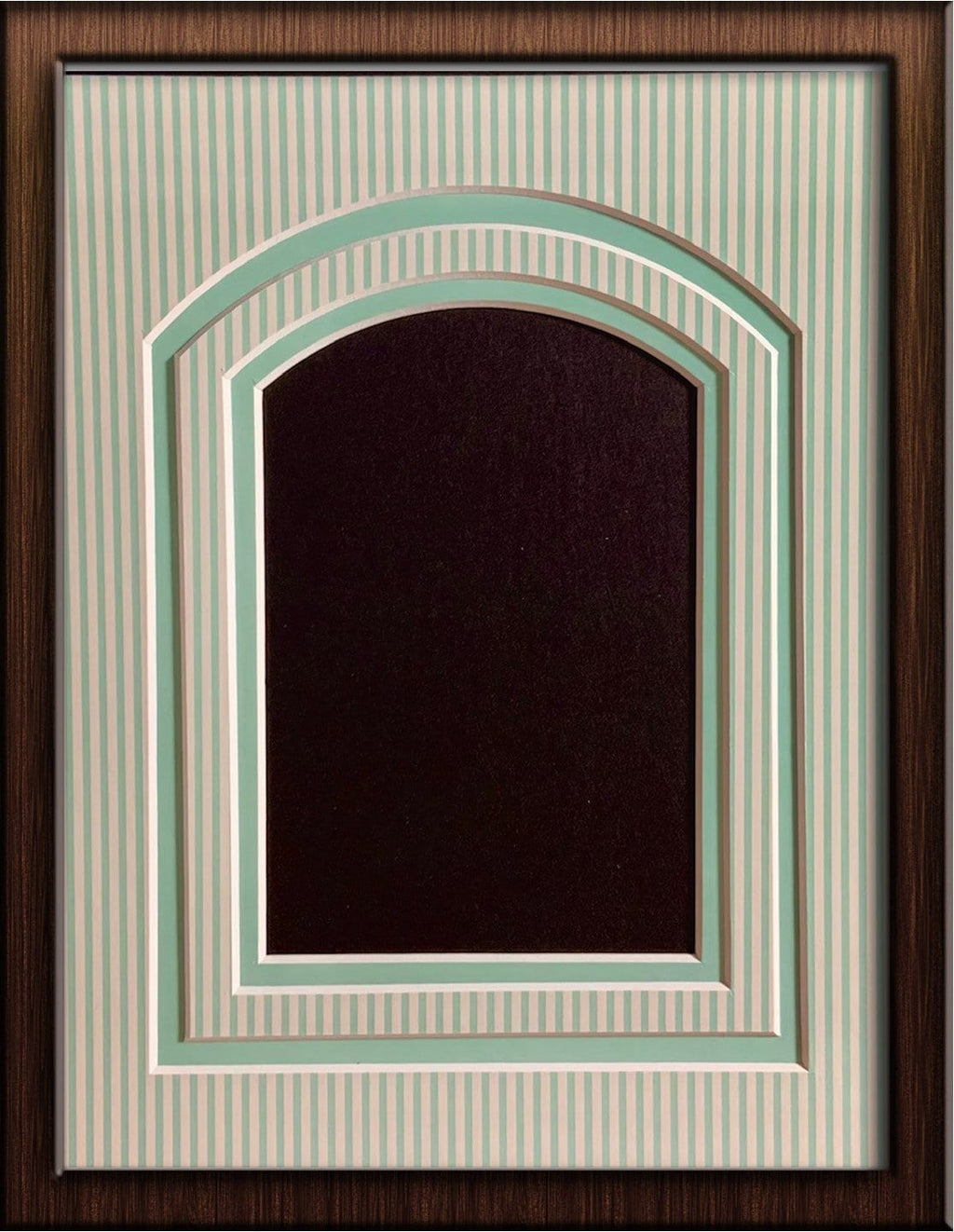 Arched Open Groove Insert - Double Layer Photo Mat - MANY Options