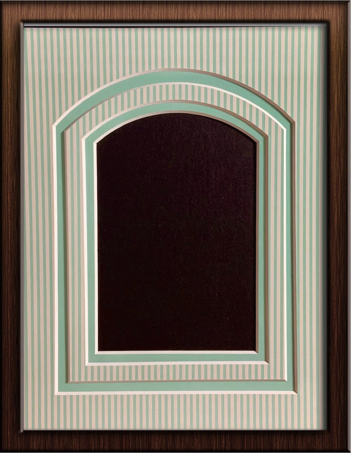 Arched Open Groove Insert - Double Layer Photo Mat - MANY Options