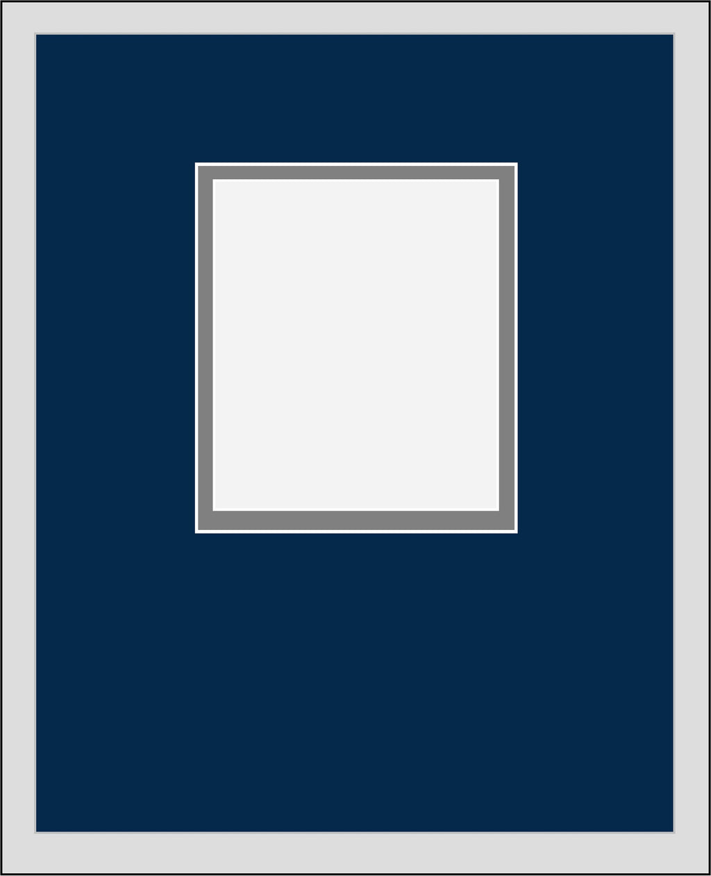 Double Photo Mat - Weighted Bottom