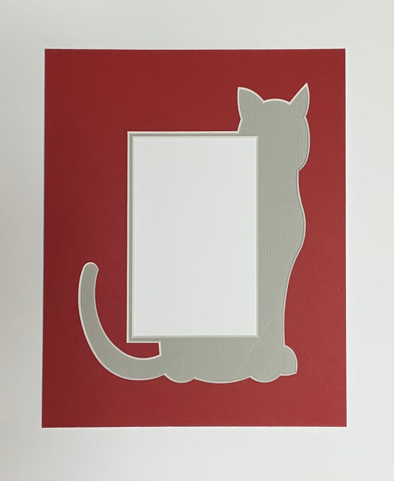 Cat_1 Double Layer Photo Mat