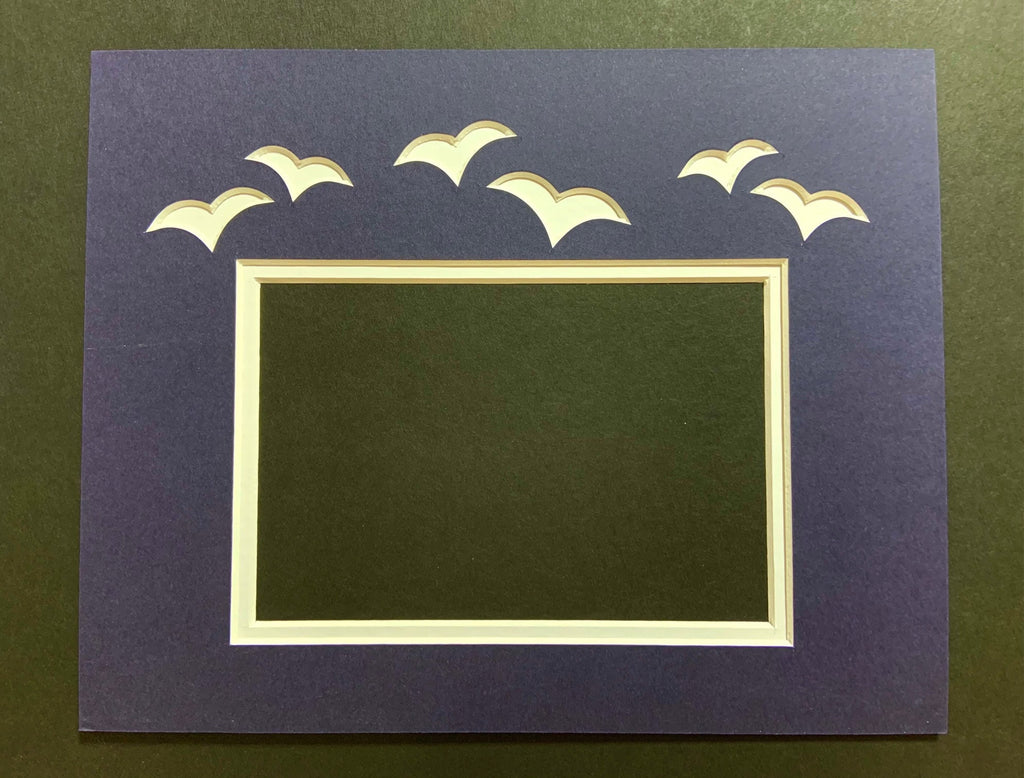 Double Layer Birds Photo Mat