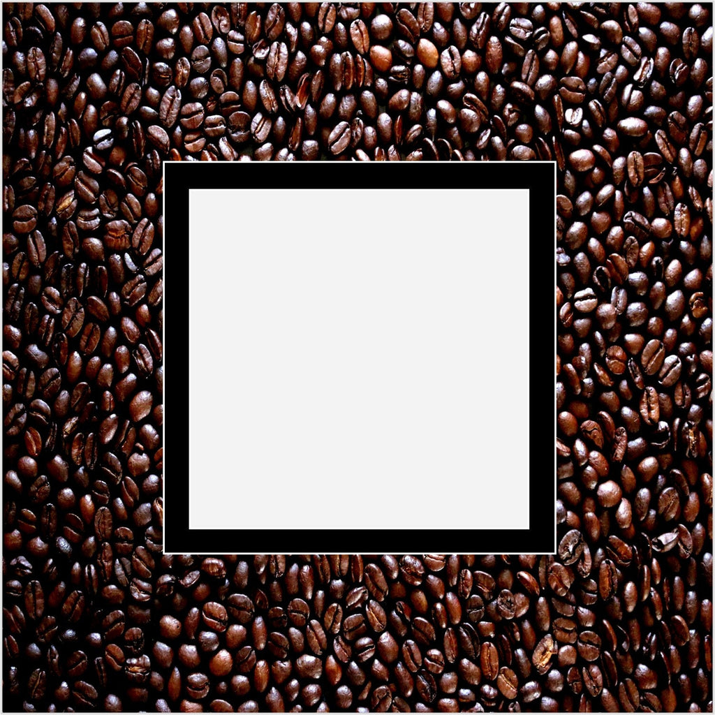 Coffee Beans Double Layer Photo Mat