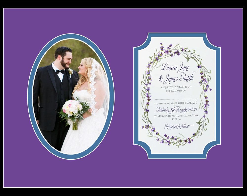 CUSTOM Wedding, Keepsake & Document Photo Mats
